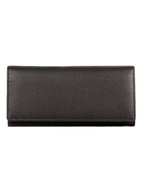 Karla Hanson continental long wallet espresso
